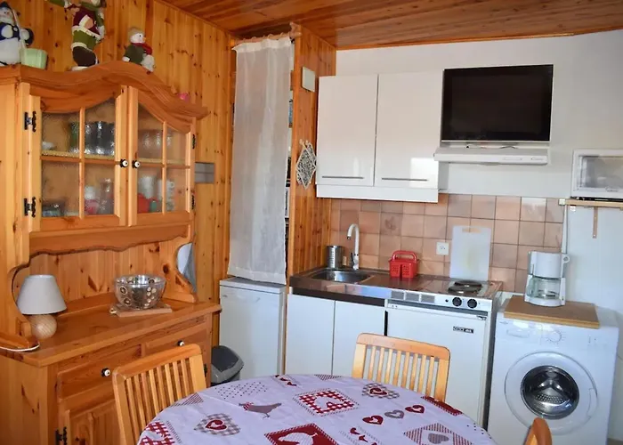 Appartement Accueillant Avec Vue Montagne, 25 M² Lejlighed *